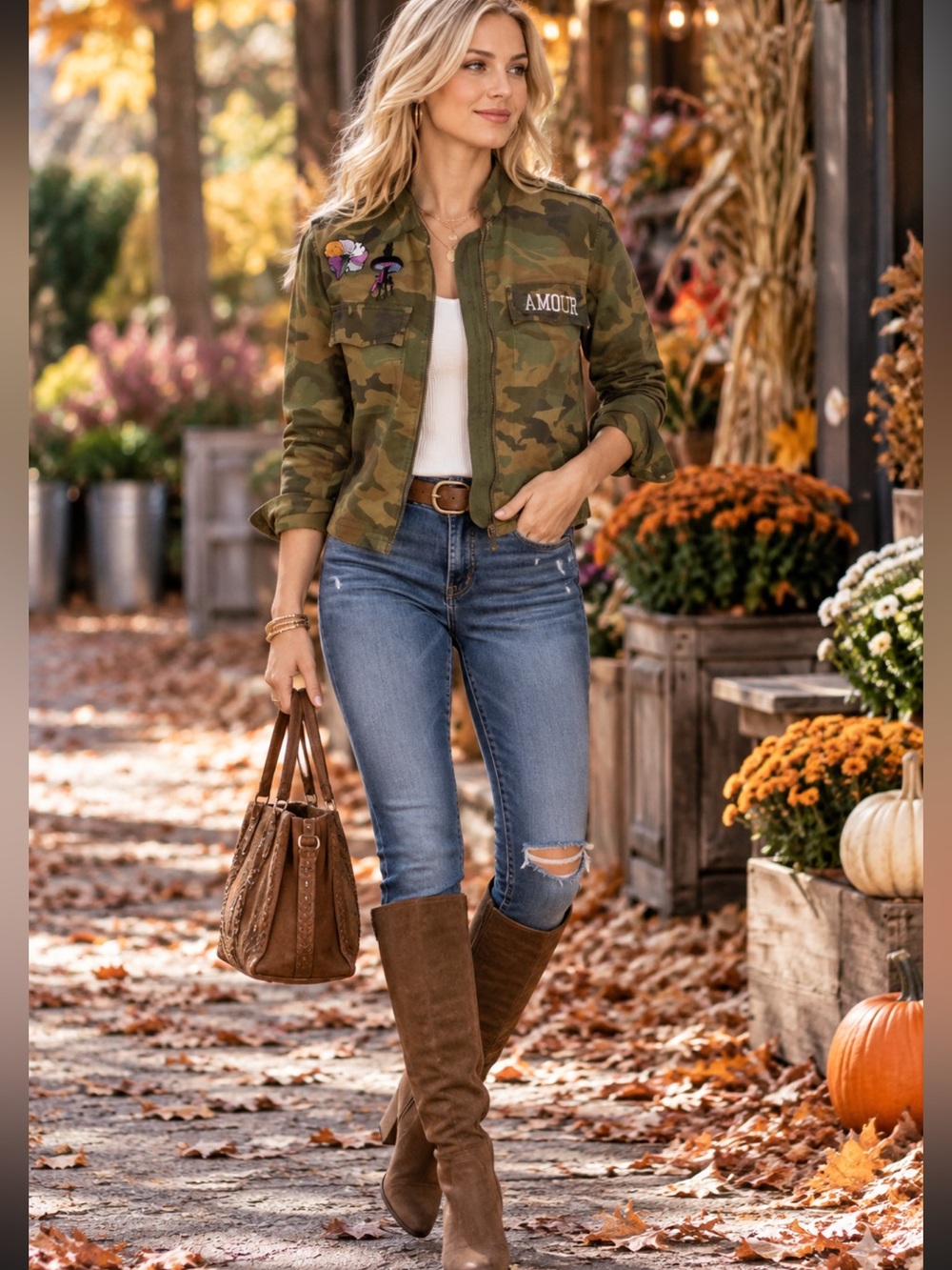 Zadig & Voltaire
Camo Kavys Brode Spus Jacket